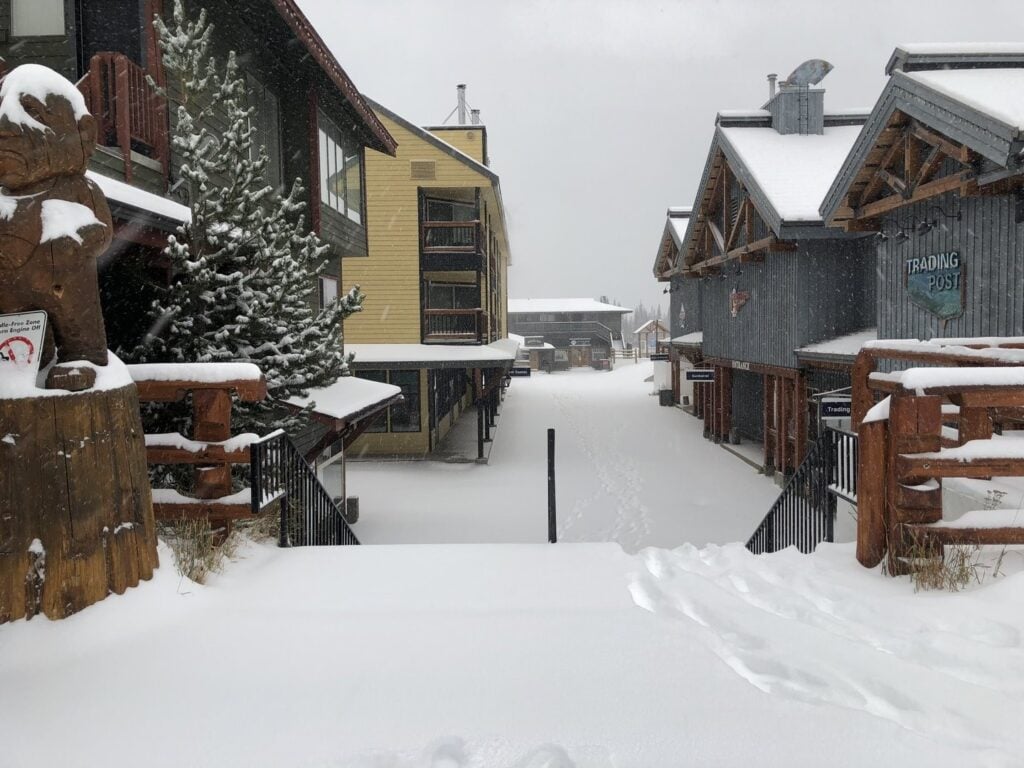 The village at Apex Mountain Resort